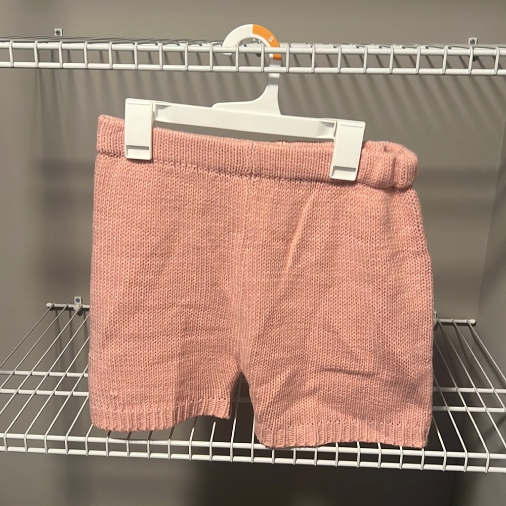 NWT * Princess Polly Pink Sweater Short Size XS/S